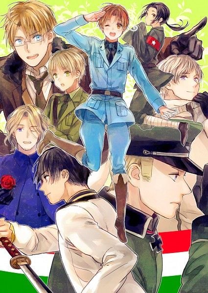 Anime Hetalia Axis