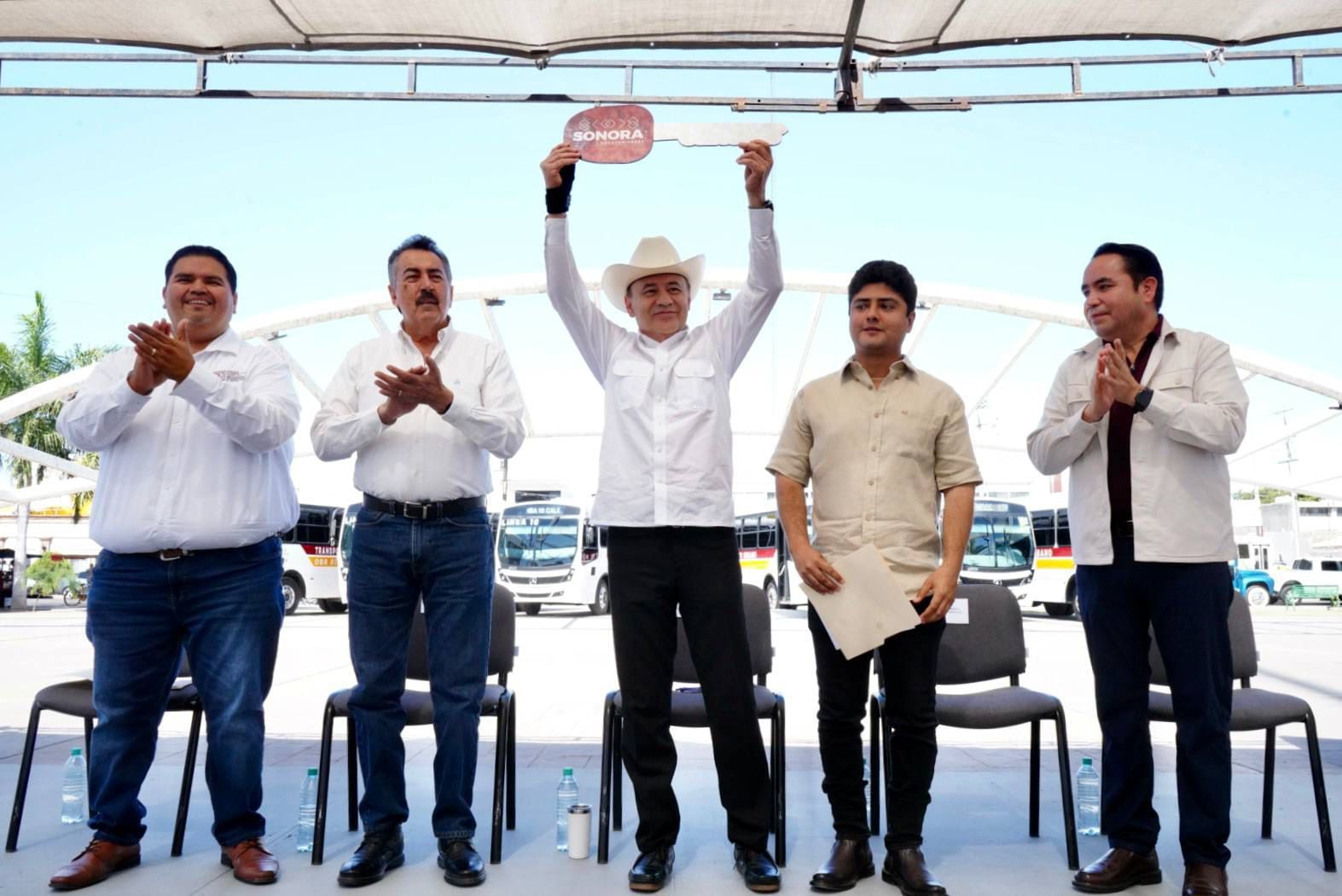 Cajeme suma transporte moderno y arranca vacunación estatal