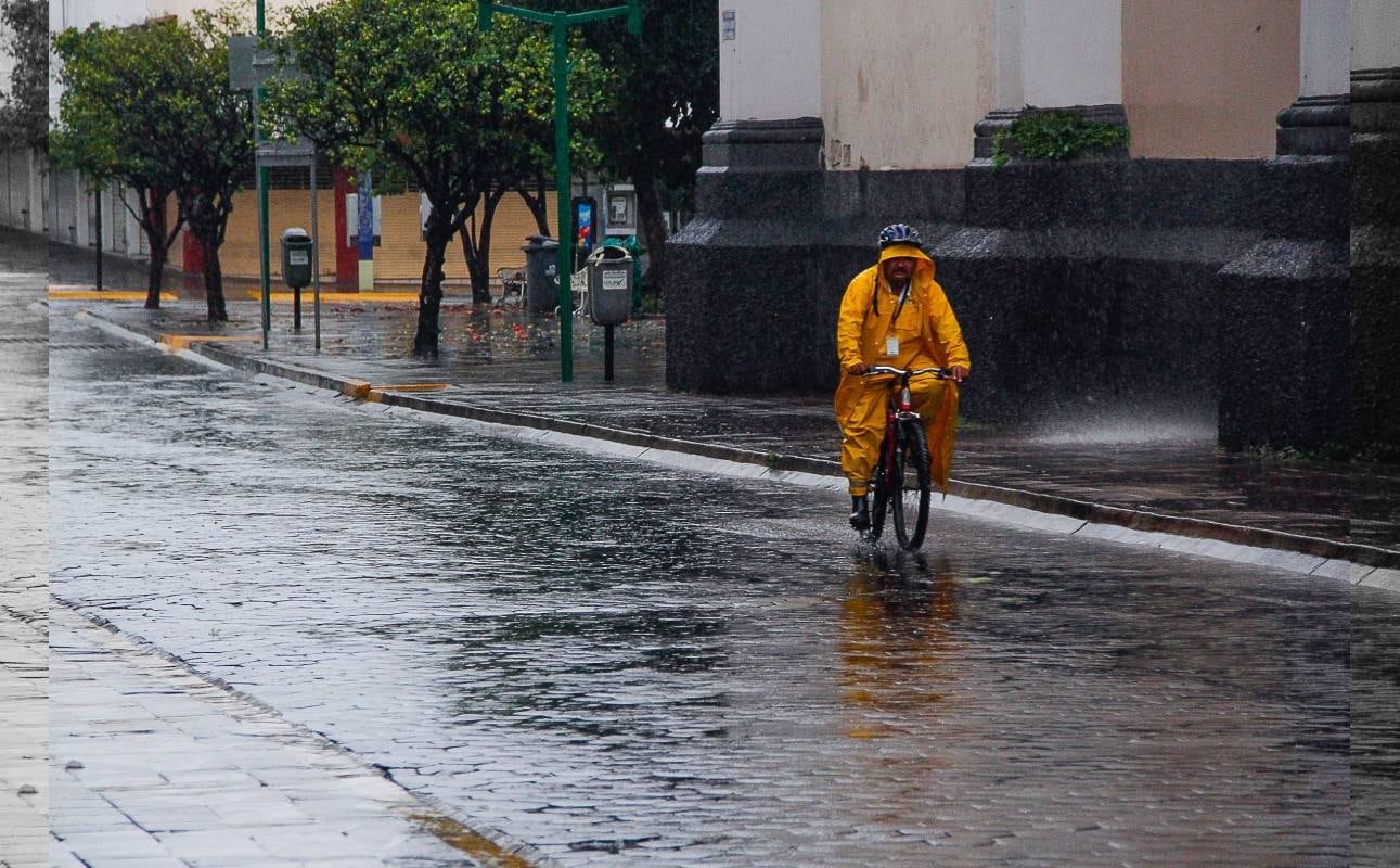 Fuertes lluvias en México