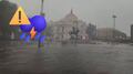 Inundaciones en CDMX colapsan zona de Bellas Artes y Alameda Central