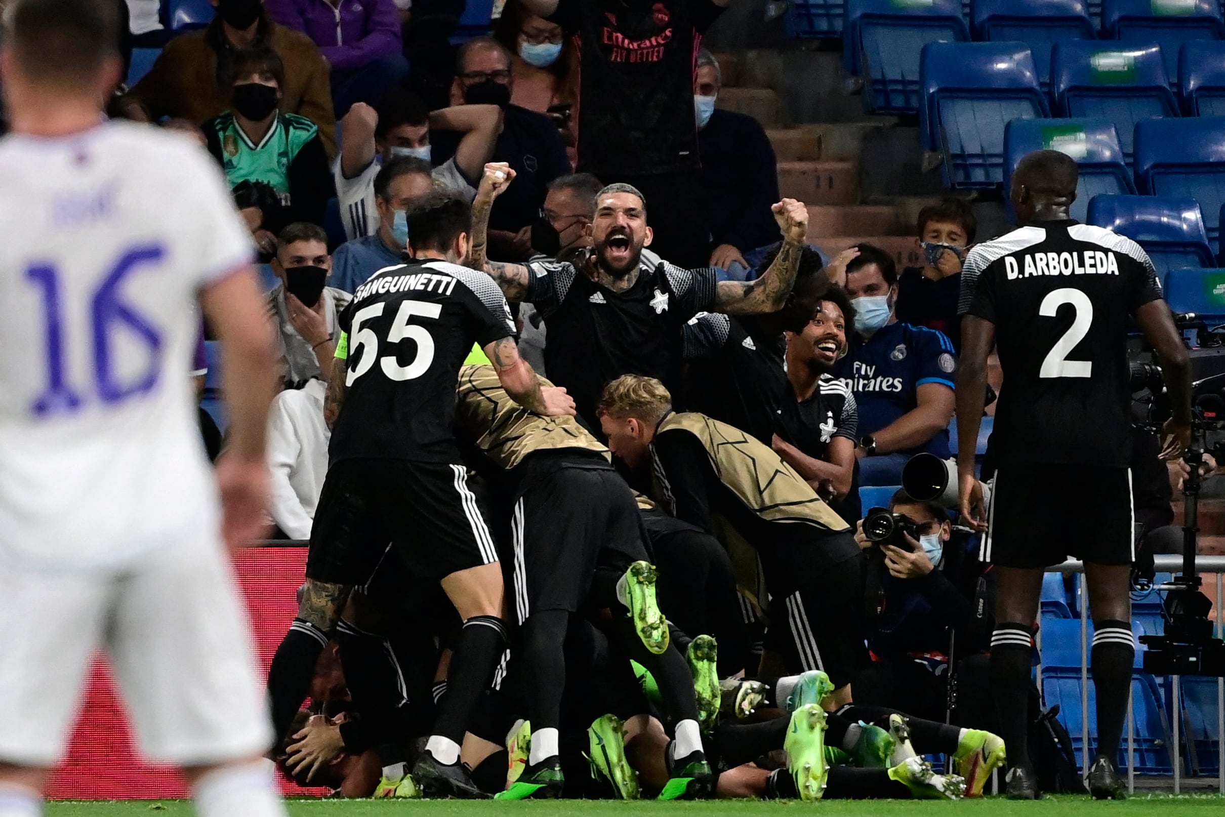 Sheriff lleva dos victorias en sus primeros dos partidos de Champions League, uno vs Real Madrid en el Santiago Bernabéu.
