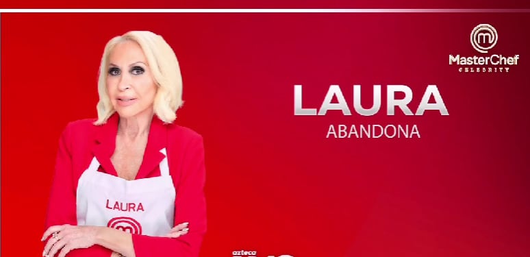 Laura Bozzo abandonó MasterChef Celebrity 2024