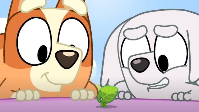 Momentos animales con Bluey