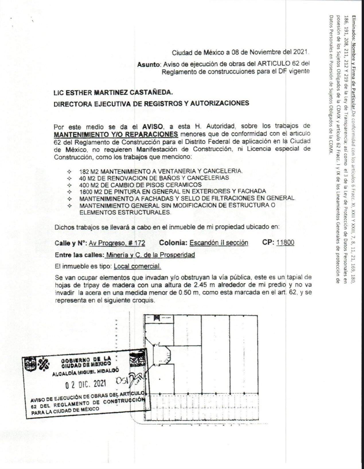 documentos que prueba irregularidades en taquería Don Eraki del papá de Mauricio Tabe