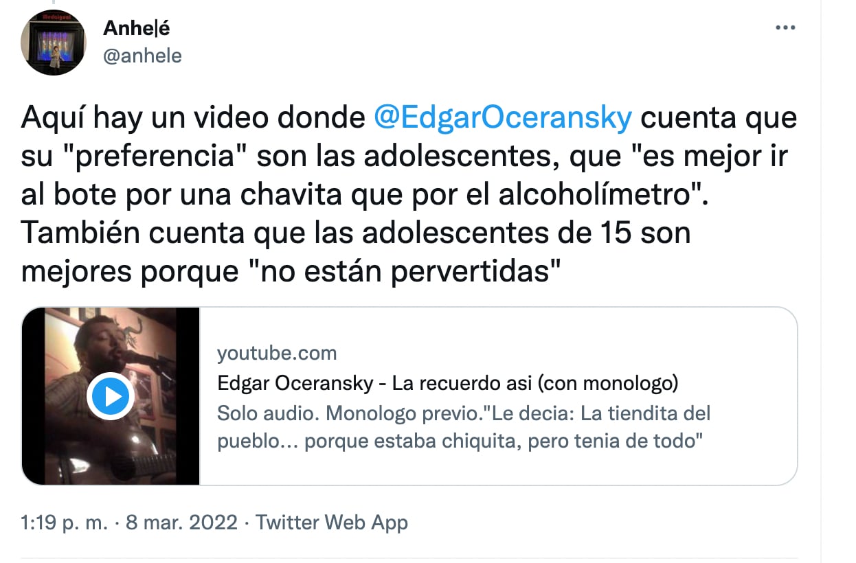 Twitter Anhelé