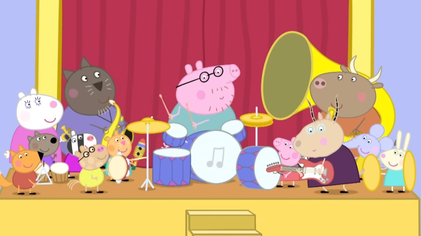 La orquesta de Peppa Pig: 60 minutos de capítulos en YouTube para ver en español por el Día Internacional del Director de Orquesta
