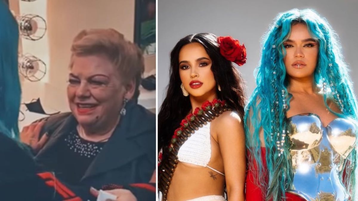 Paquita la del Barrio expresa gratitud a Karol G y Becky por rendirle homenaje (VIDEO)