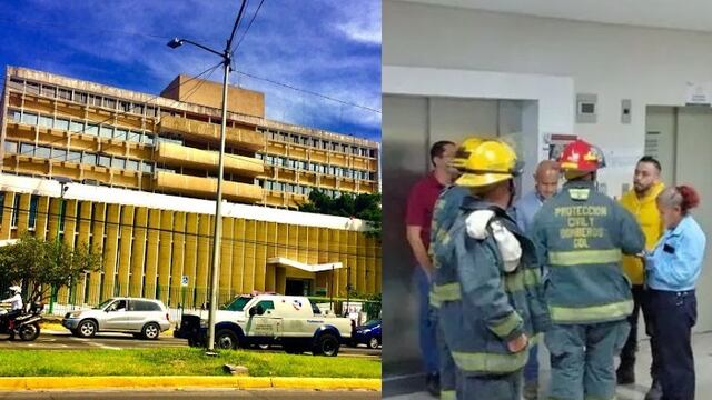 Elevador del IMSS en Guadalajara, Jalisco, falla y rescatan a 3 personas