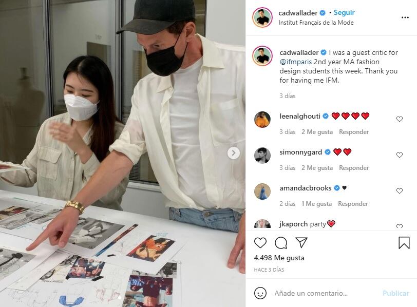 Casey Cadwallader, diseñador de Mugler