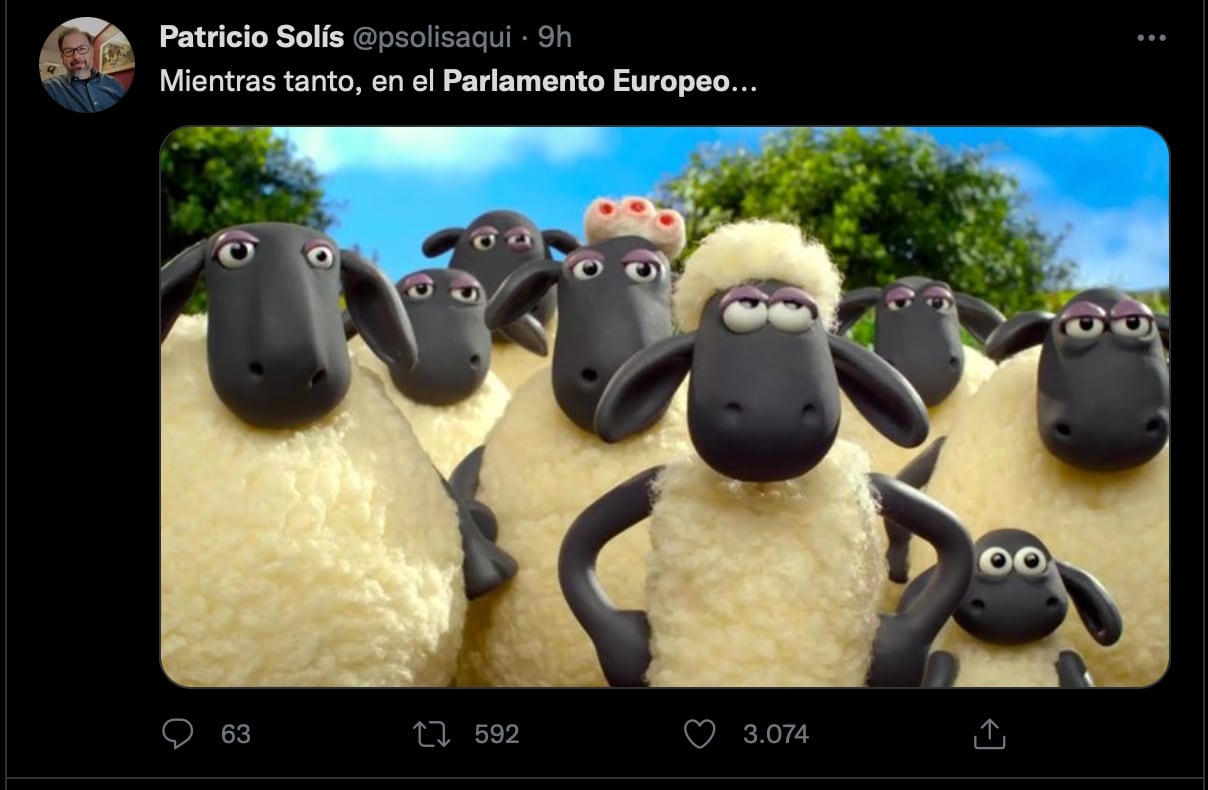 Ni Noroña pensó que la respuesta de AMLO al Parlamento Europeo fuera real y ya hay memes