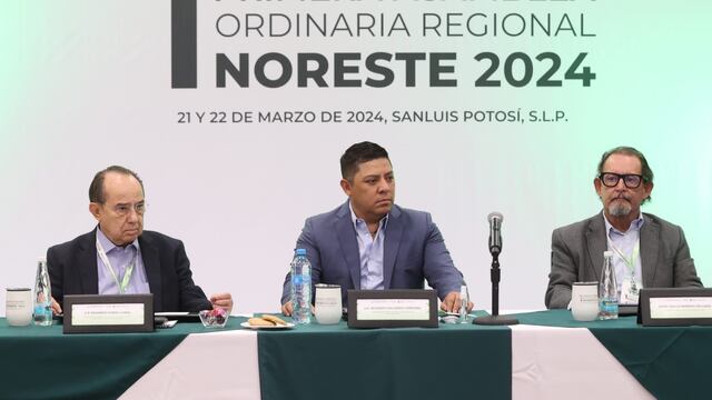 Ricardo Gallardo inaugura Asamblea Ordinaria Regional Noreste