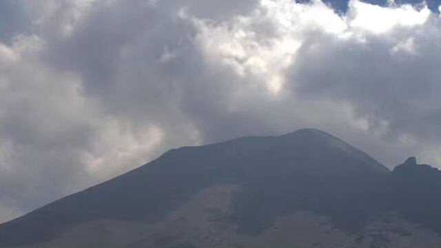 Volcán Popocatépetl el 29 de marzo