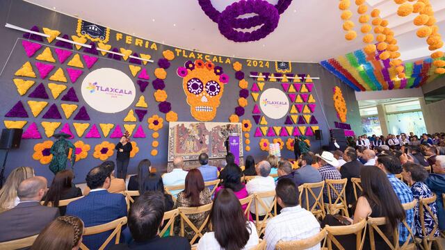 Lorena Cuéllar Cisneros presenta la Feria de Tlaxcala 2024