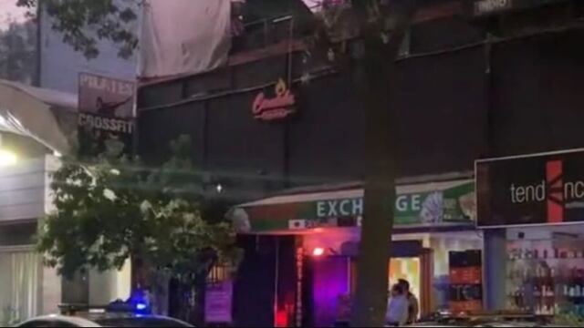 Balacera en Zona Rosa