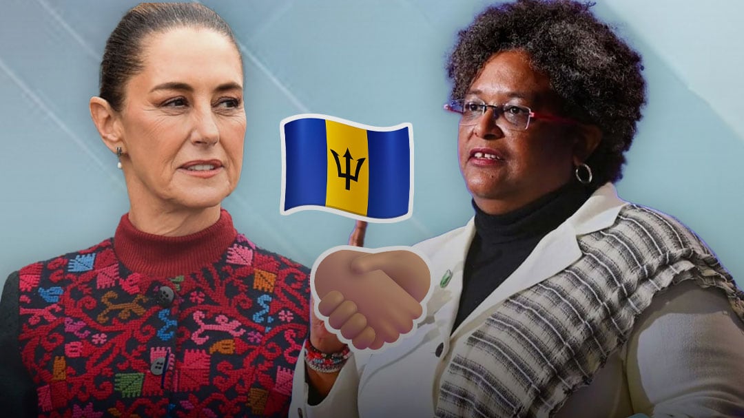 Sheinbaum felicita a Mia Mottley tras virtual reelección en Barbados