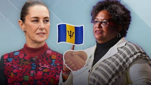 Sheinbaum felicita a Mia Mottley tras virtual reelección en Barbados