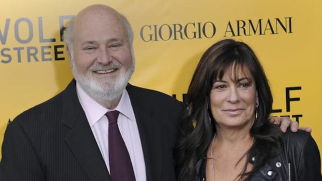 Rob Reiner y su esposa, Michele Singer.