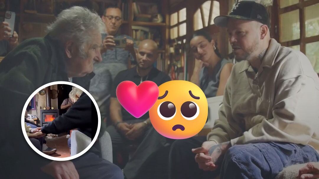 Residente revive video de su última visita a José Mujica; “te voy a extrañar mucho”