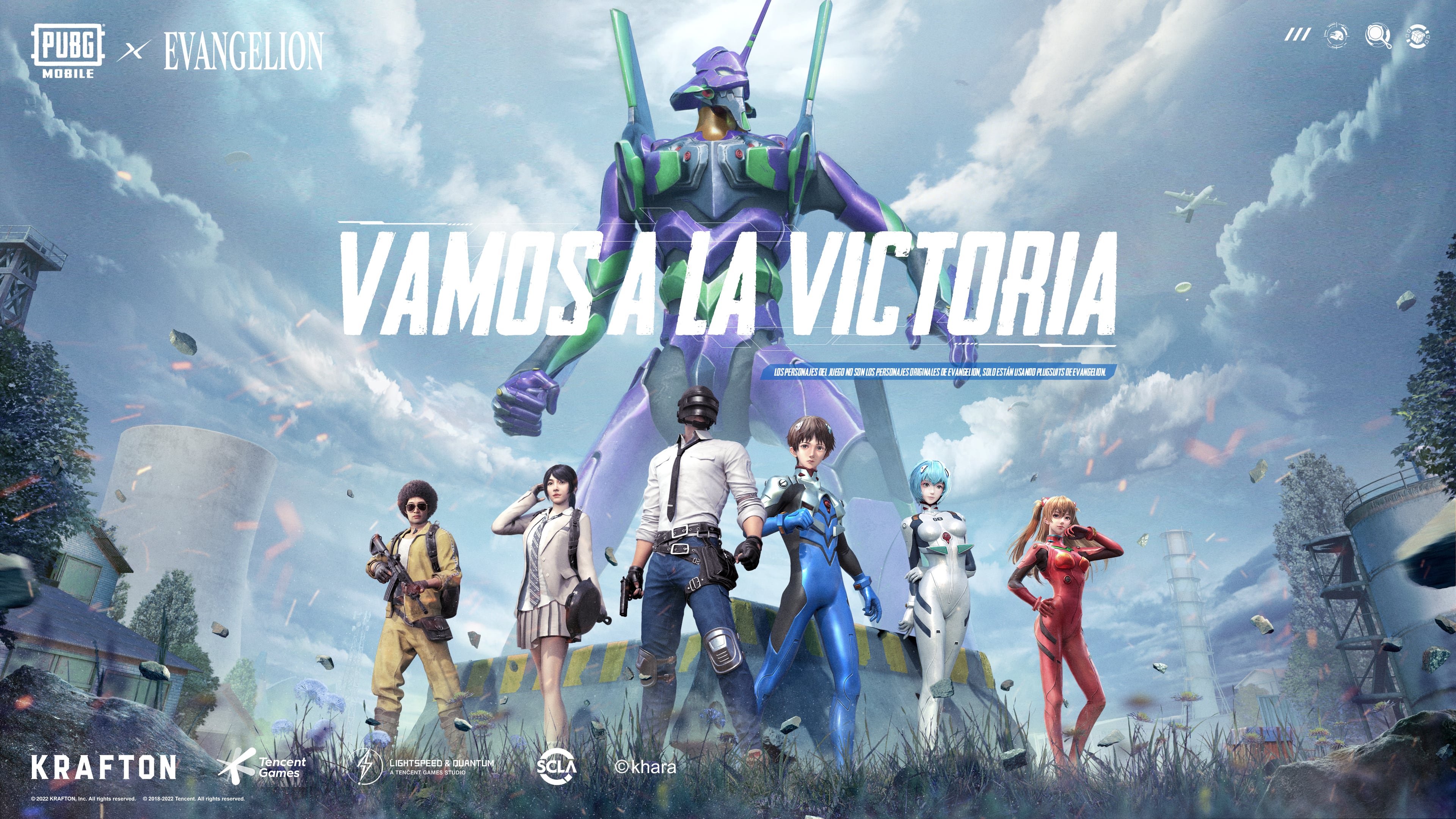 Evangelion x PUBG Mobile