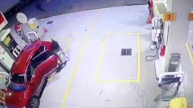 Los hechos ocurrieron en una gasolinera del municipio de San Miguel Xoxtla.