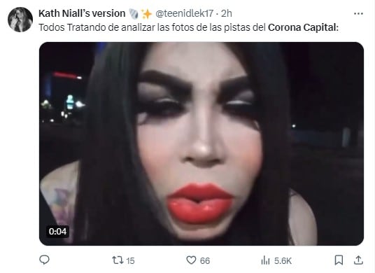 Memes por las pistas del Corona Capital 2024