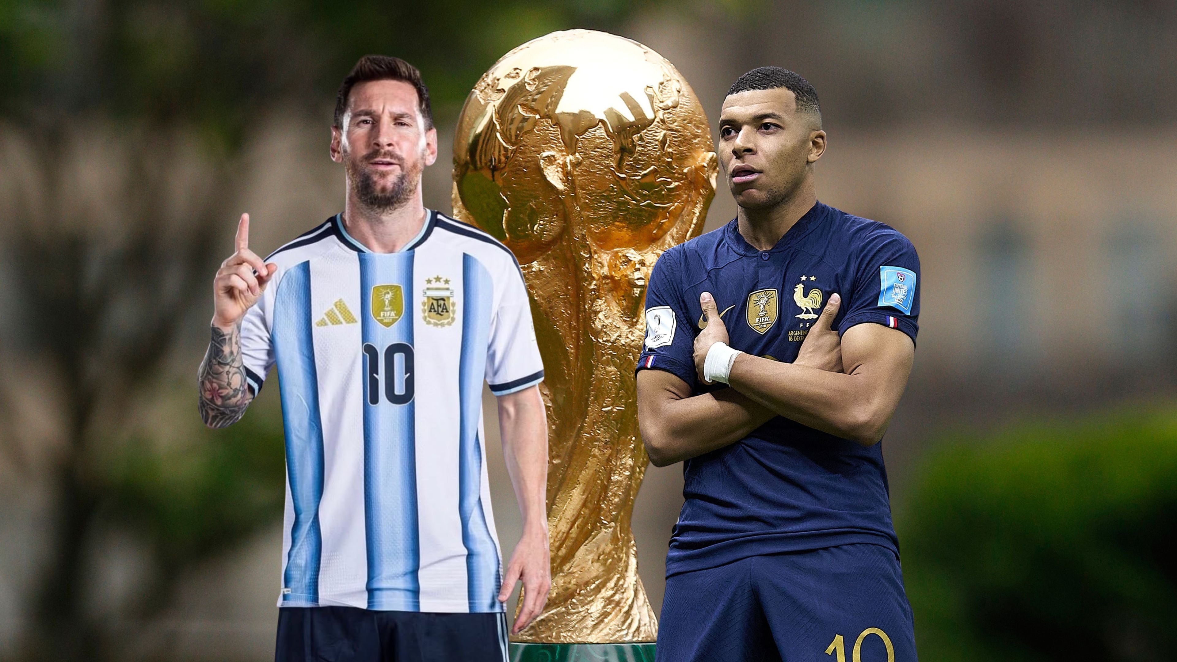 Lionel Messi y Kylian Mbappé buscan ser el máximo goleador en la historia de los Mundiales.