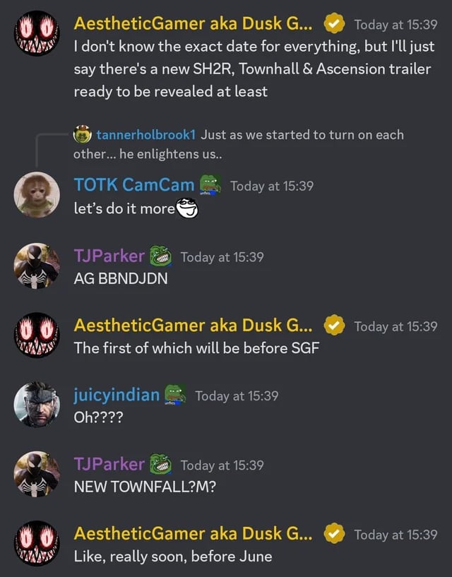 DuskGolem da información de Silent Hill