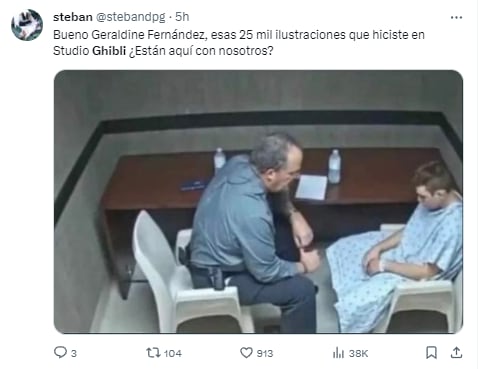 Memes de Geraldine Fernández, diseñadora que no trabajó para Studio Ghibli en El niño y la garza