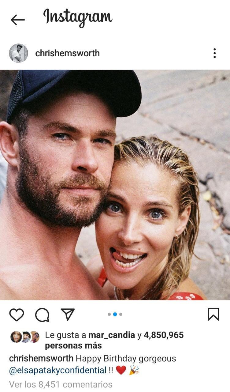 Publicación de Instagram