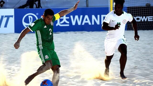 La Selección Mexicana de Futbol de playa cayó ante Nigeria y quedó eliminado del mundial