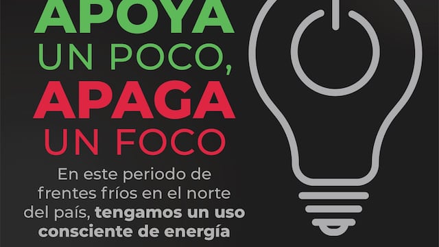 Campaña "Apoya un poco apaga un foco"