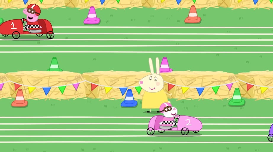 La carrera de Peppa Pig