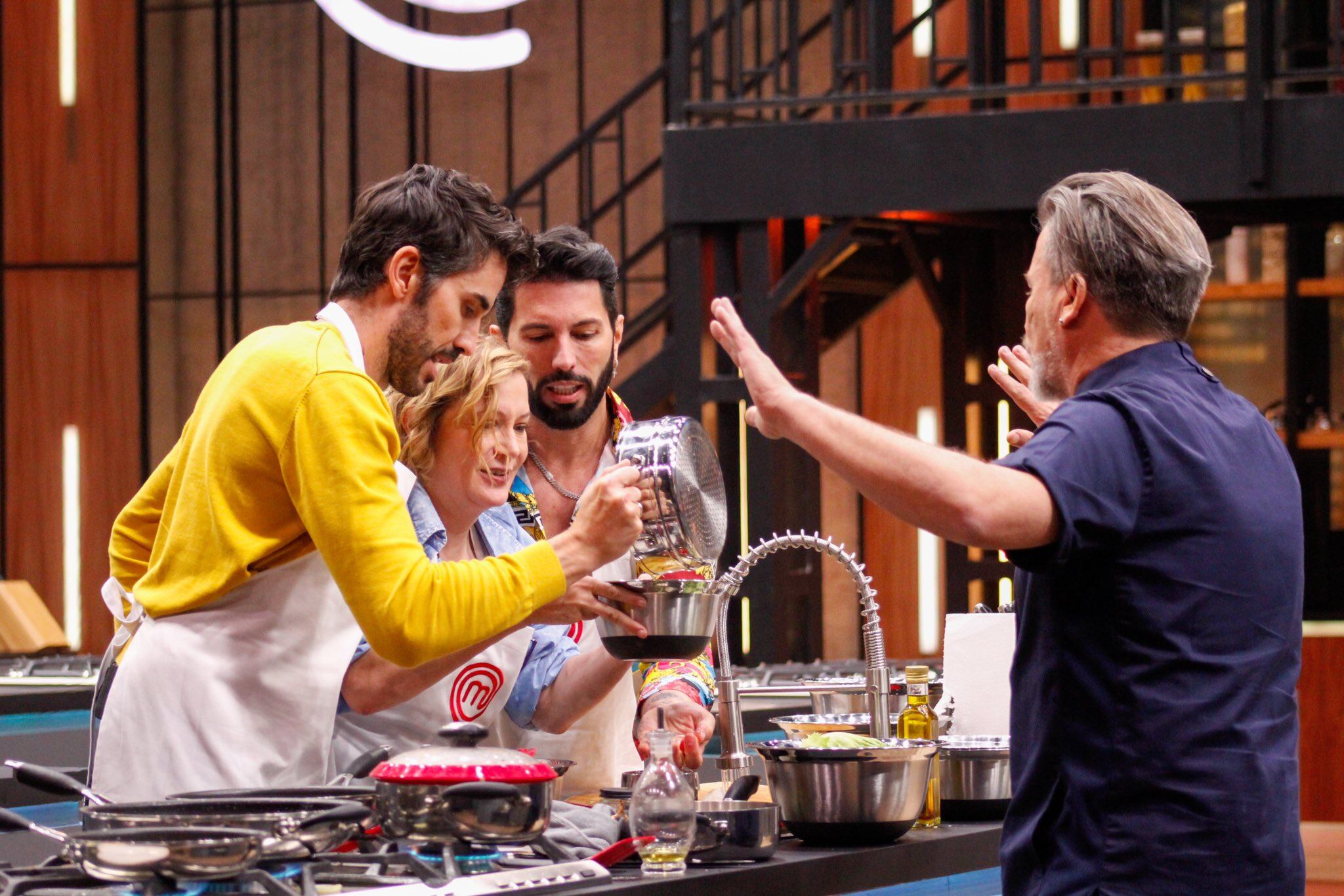 Equipos para el primer reto de MasterChef Celebrity 2023