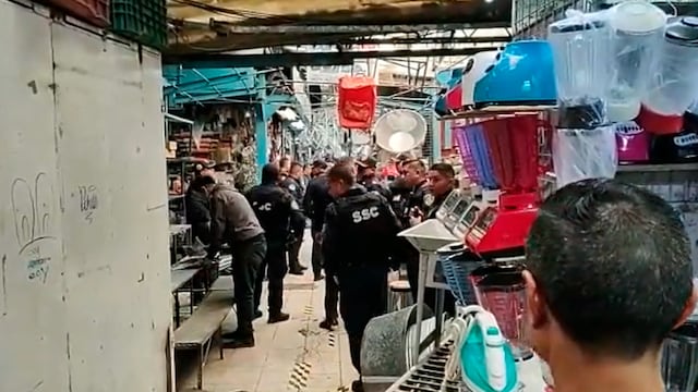 Matan a un hombre a balazos en La Merced de la CDMX