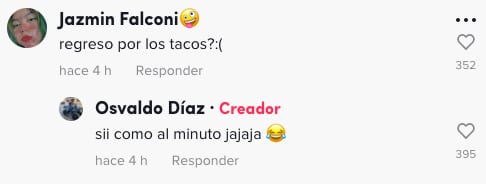 Comentarios de TikTok