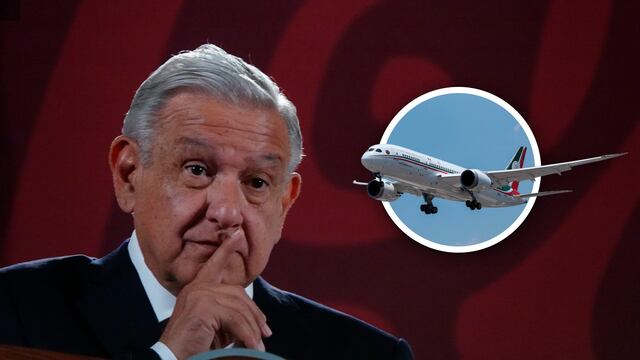 AMLO y el avión presidencial/SDPnoticias