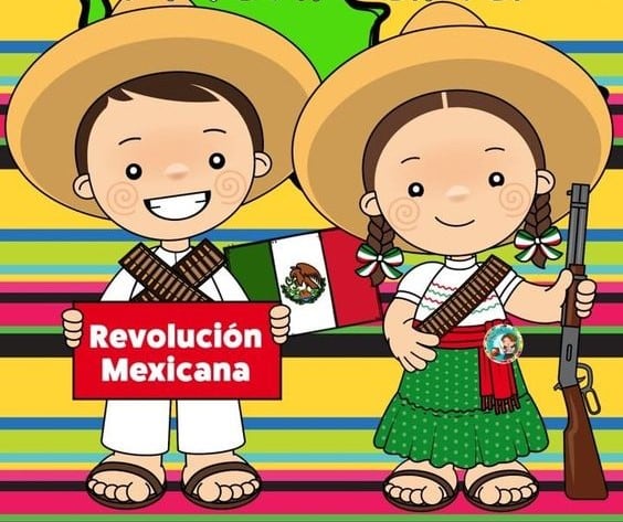 Dibujos de personajes de la Revolución Mexicana para colorear