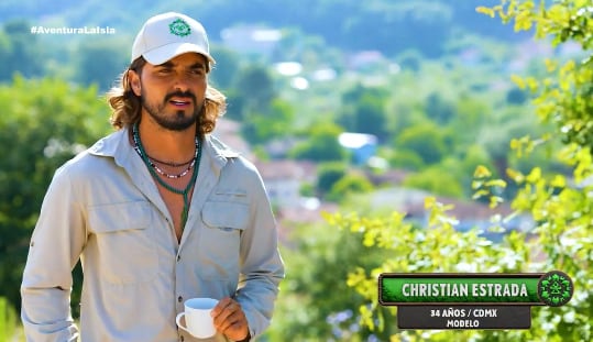 Christian Estrada se puso sentimental por su hijo en La Isla 2024