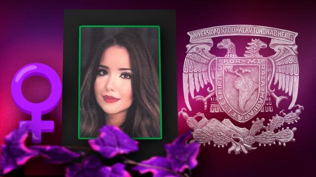 Jacqueline Lisette Pérez Calderón, estudiante de la Facultad de Derecho de la UNAM