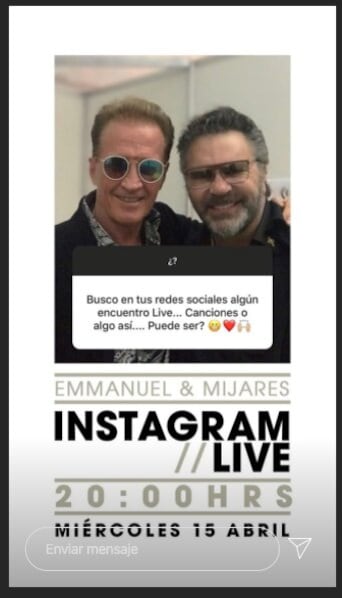 Concierto de Mijares y Emmanuel online