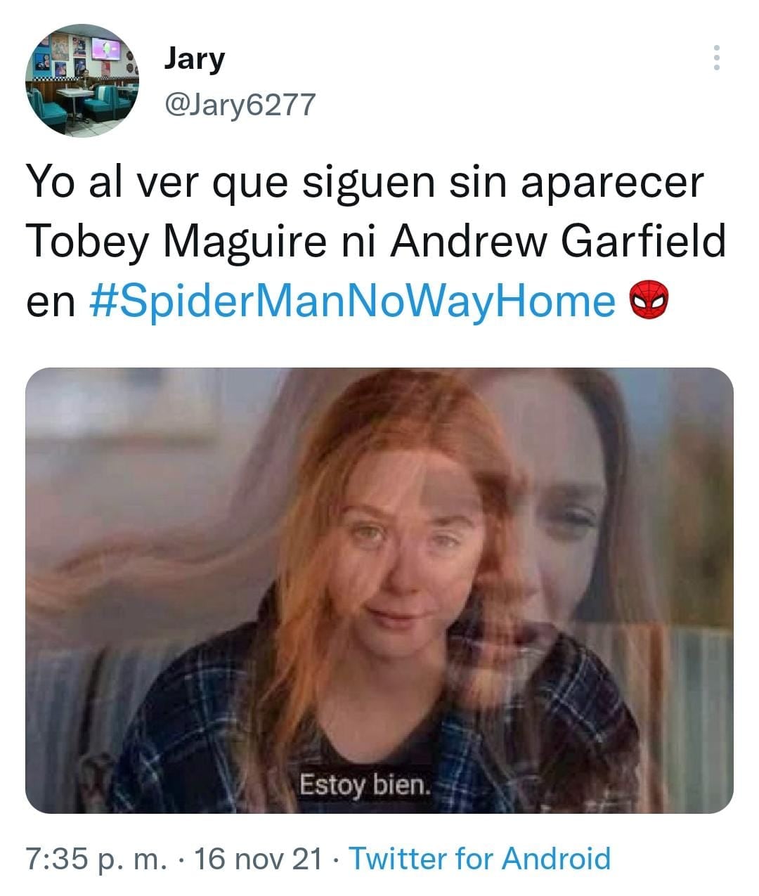 Meme de ‘Spider-Man: No Way Home’