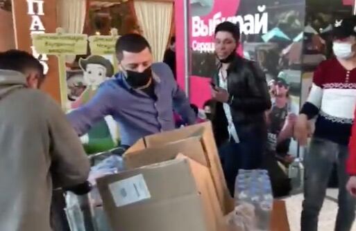 La buena acción del empresario.