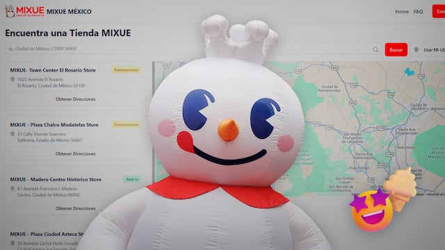 Se anuncia la expansión de más sucursales Mixue en CDMX