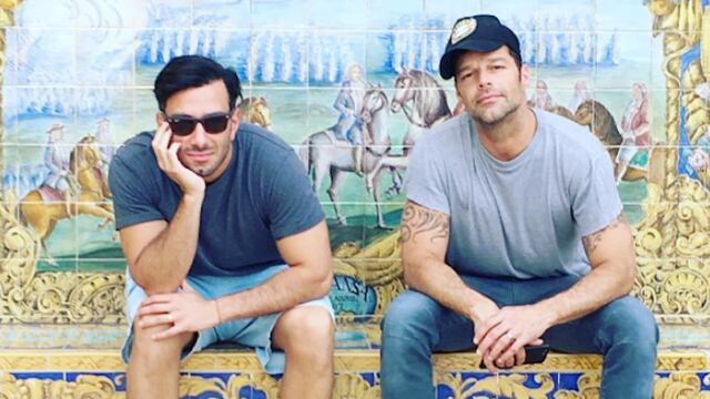 Ricky Martin y Jwan Yosef