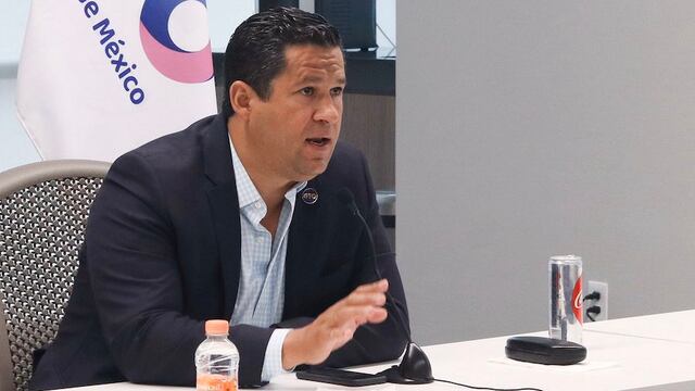 Diego Sinhue Rodríguez Vallejo durante la videollamada.