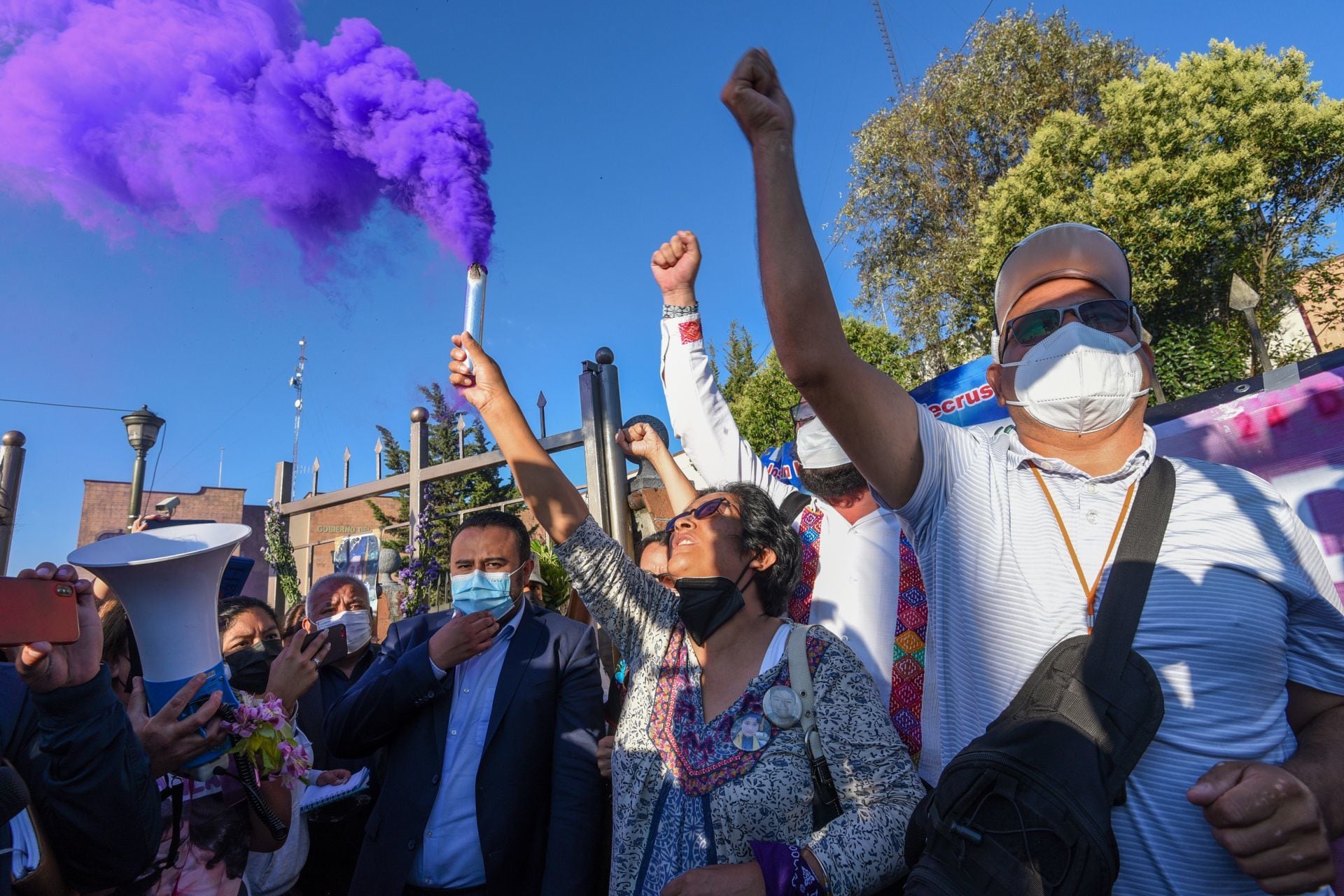 Lorena Gutiérrez y Jesús Quintana, padres de Fátima Quintana Gutiérrez