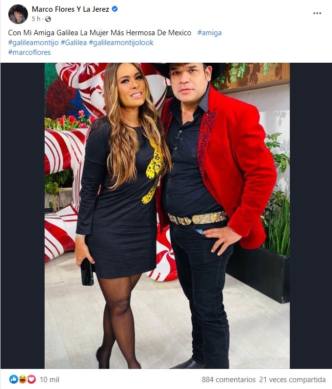 Marco Flores y Galilea Montijo