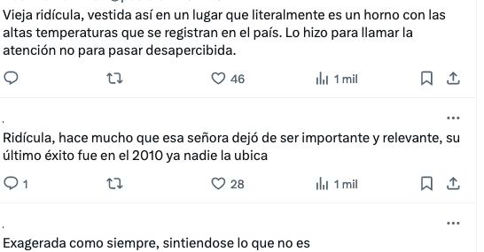 Usuarios creen que Paulina Rubio solo quiere llamar la atención.