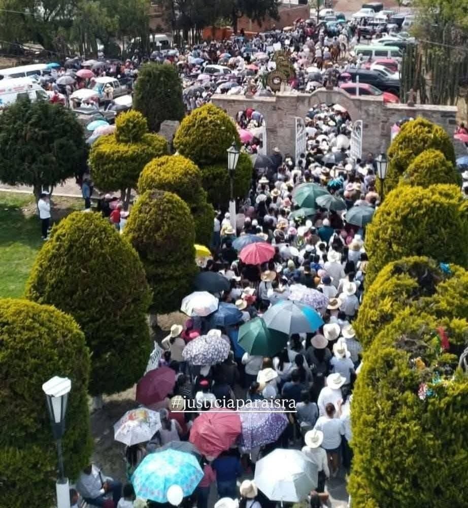 Exigen justicia por el asesinato de Israel en Otumba