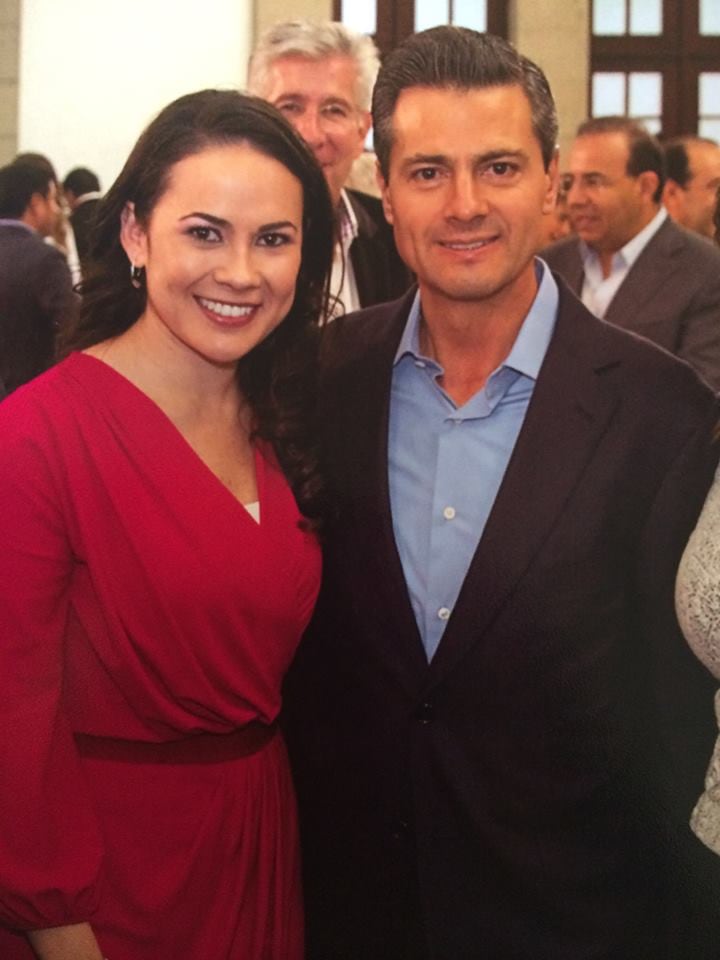 Alejandra del Moral y Enrique Peña Nieto